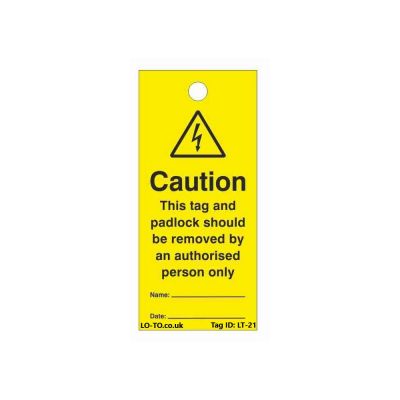 Caution This tag and.. Lockout Tagout Tags Caution This tag and.. Lockout Tagout Tags
